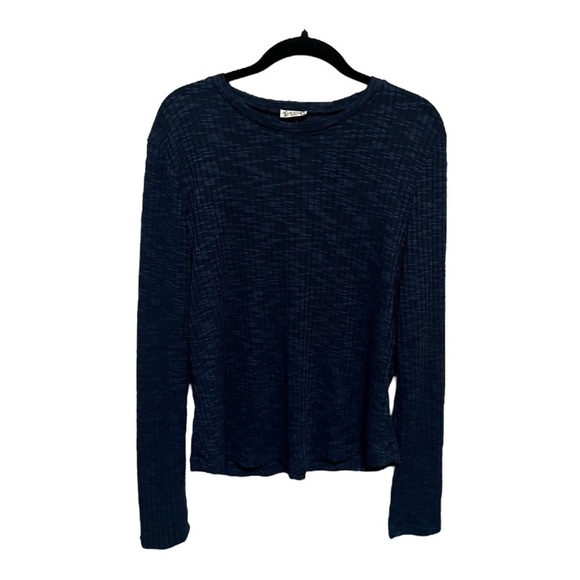 Free People Intimately Aura Ribbed Knit Long Sleeve Shirt - Picture 2 of 8